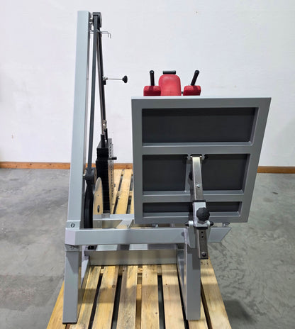 SVG Functional Stem, Rehab Line, adjustable leg press, with tilt gyro, MPG, silver frame, used - refurbished condition
