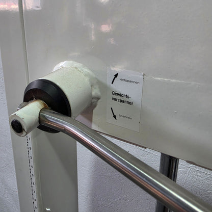 Kaphingst Back Extension RA14, Hyperextension Strength Machine, very variably adjustable, Lower Back Machine, Color White, used - tested condition with signs of wear