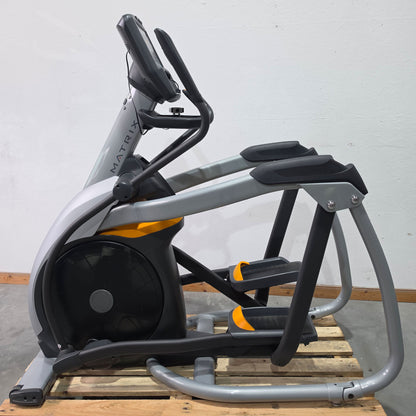 Matrix A5X Crosstrainer with Adjustable Incline, Ascent Trainer, Suspension Elliptical Trainer, LED Display, Color Silver, Used - Refurbished Condition