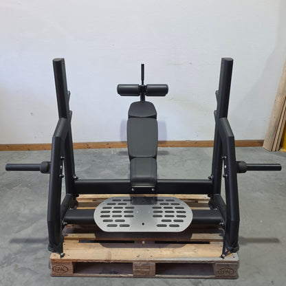 MarboSport MP-L208 Negative Decline Bench, Weight Bench with Racks for Decline Bench Press, 4-way adjustable, Color Black, used - refurbished condition