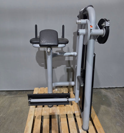 Jimsa Glute Machine, Glutes Kick Radial, Standing Glute Machine, Color Silver-Grey, Used - inspected condition with signs of wear