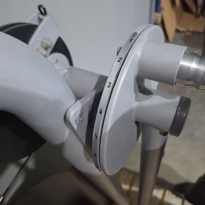 Jimsa Glute Machine, Glutes Kick Radial, Standing Glute Machine, Color Silver-Grey, Used - inspected condition with signs of wear