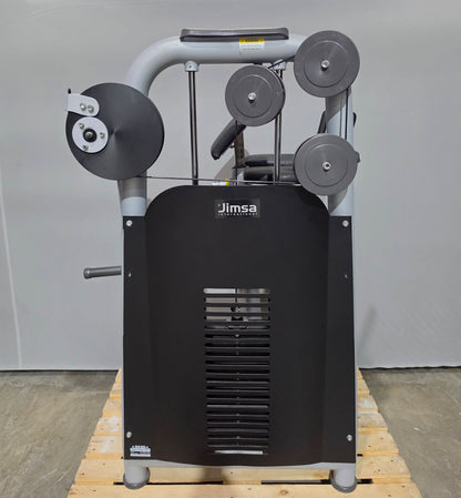 Jimsa Glute Machine, Glutes Kick Radial, Standing Glute Machine, Color Silver-Grey, Used - inspected condition with signs of wear