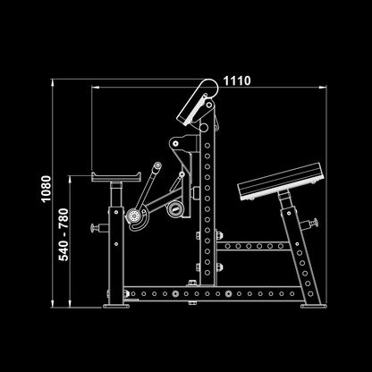 ATX Bicep Blaster - Bicep Curl Machine BBM-700