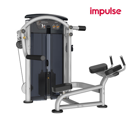 Impulse Fitness Po/Gluteusmaschine, IT9526, Glute Raise, 90kg Gewichtsblock