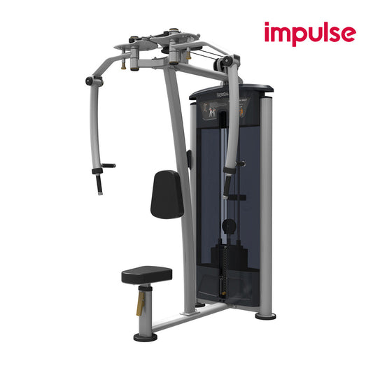 Impulse Fitness Butterfly und Butterfly Reverse, IT9515, Pec and Reverse Fly, 2 in 1 Kombimaschine, 90kg Gewichtsblock