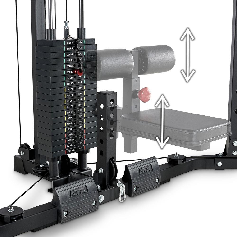 ATX Latzug - Cable Cross Zugstation - Cable Pull Corner Station