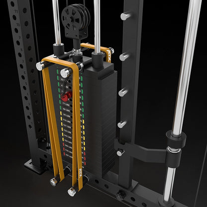ATX Rack-Zugstation mit Multipresse - Freistehend
