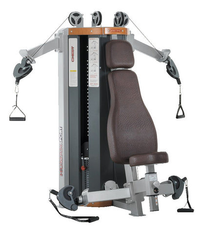 StarTrac Human Sports Line Zirkel, 6 Kraftgeräte im Set, gebraucht, überholter Zustand