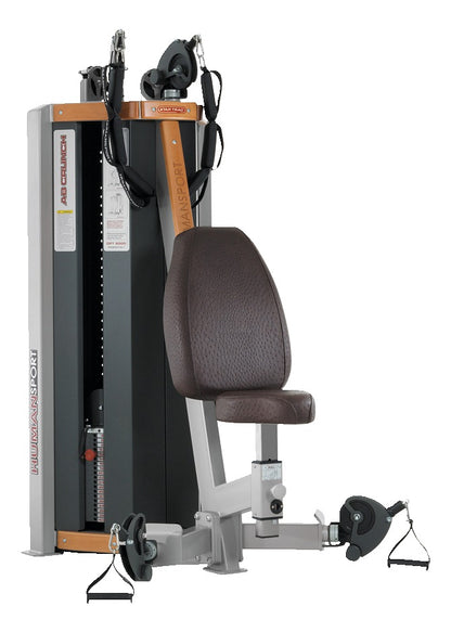 StarTrac Human Sports Line Zirkel, 6 Kraftgeräte im Set, gebraucht, überholter Zustand