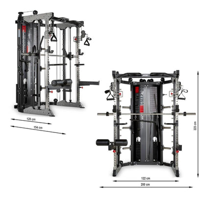 ATX Multigym GMX-2000 mit 2 x 90 KG Steckgewichten und Beinpresse