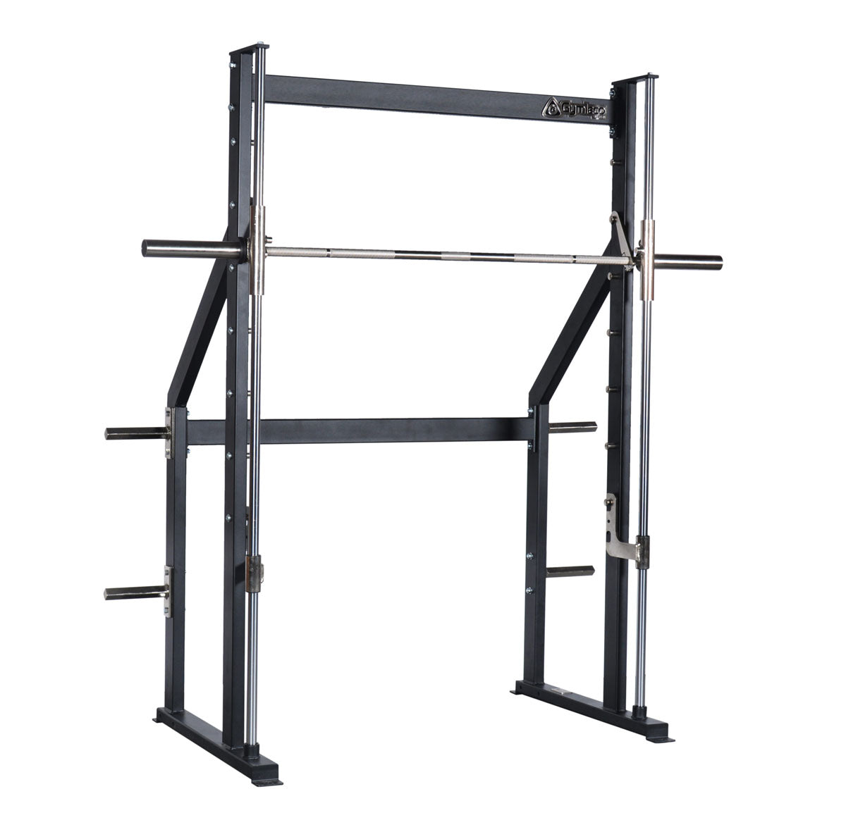 Gymleco Smith Machine 280 - Multipresse gerade geführt, Plate loaded Scheibenaufnahme, gebraucht - geprüfter Zustand