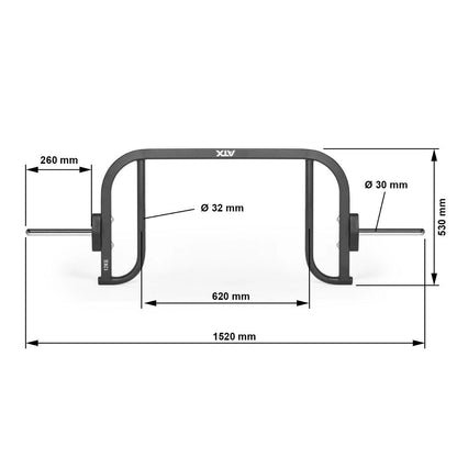 ATX Open Hex Bar Compact - 30mm