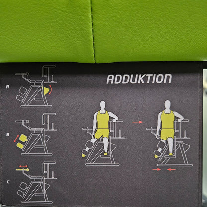 Set of 2 Itensic abduction and adduction, medical strength training devices ab-effect and ad-effect, manufacturer Proxomed, medical approval MPG, used - refurbished condition