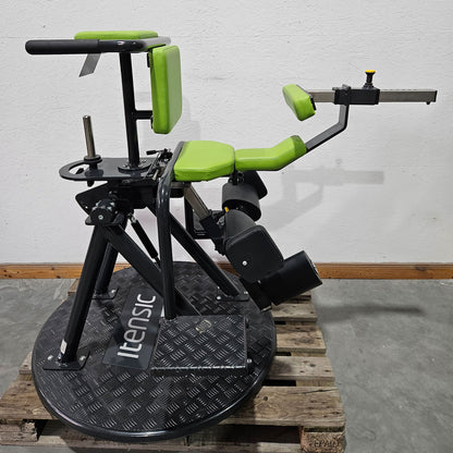 Set of 2 Itensic abduction and adduction, medical strength training devices ab-effect and ad-effect, manufacturer Proxomed, medical approval MPG, used - refurbished condition