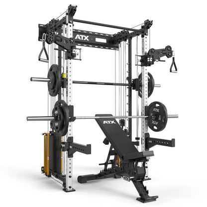 ATX Rack-Zugstation mit Multipresse zur Wandbefestigung