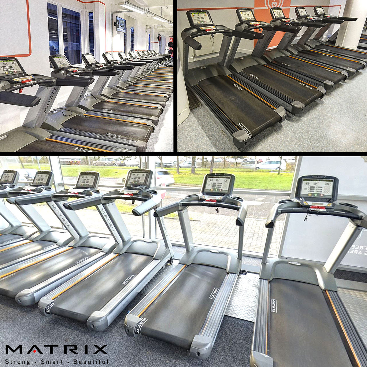 Matrix T5X Laufband, LED Konsole, gebraucht - überholter Zustand inkl. neuer Laufdecke