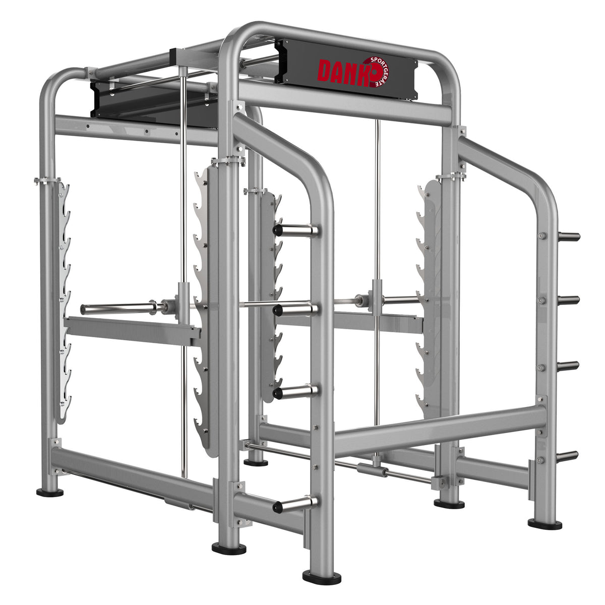 DankSport 3D Multipresse, Max Rack, verstellbare Smith Machine sowie Power und Squat Rack Cage, NEU