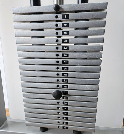 RMA Bauch / Rücken Kombigerät 2 in 1, Abs and lower Back, Silber, gebraucht - überholter Zustand
