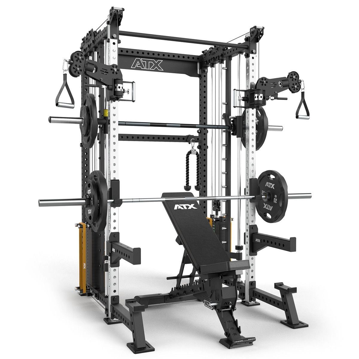 ATX Rack-Zugstation mit Multipresse - Freistehend