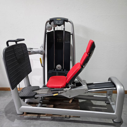 TechnoGym 18 Kraftgeräte im Set, Selection Line, Strength Machines with Stack Weight, Polster Rot, gebraucht - überholter Zustand