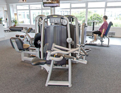 TechnoGym 18 Kraftgeräte mit Steckgewichten im Set aus der Selection Line, Strength Machines with Stack Weight, gebraucht - überholter Zustand