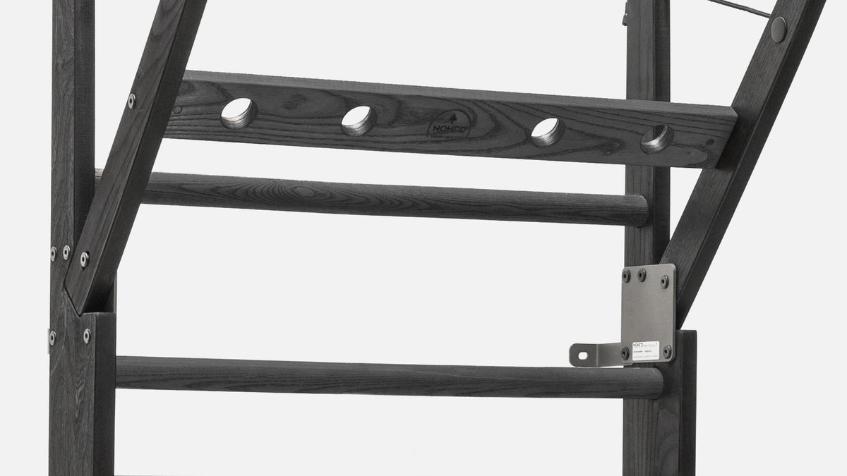 WaterRower NOHrD Wallbars Shadow, 10 oder 14 Sprossen