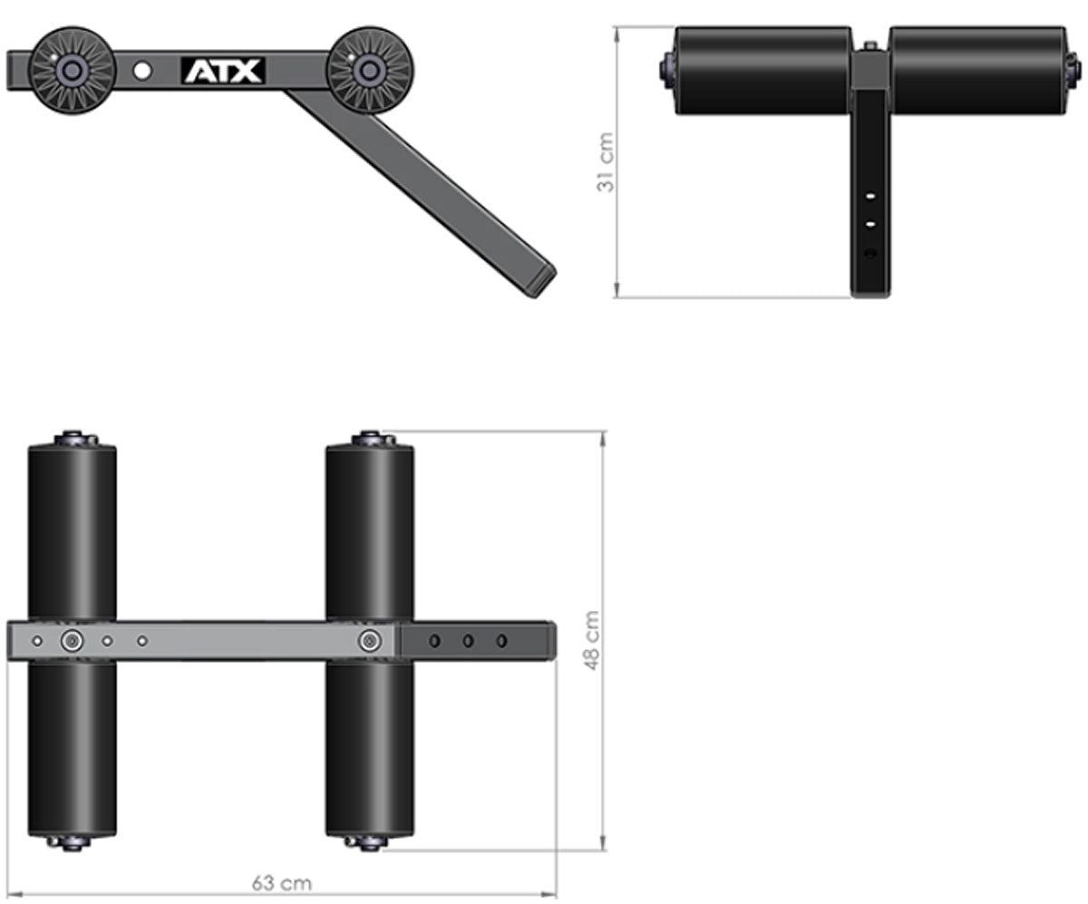 ATX AB-Option / Bauchtrainer - Bauchklemme