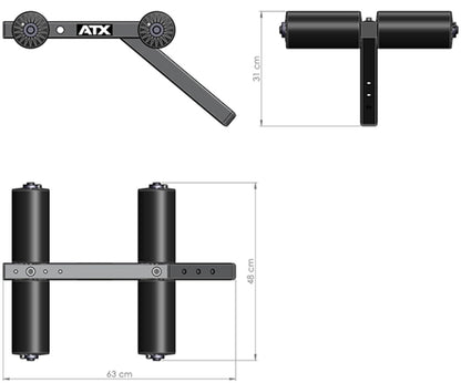 ATX AB-Option / Bauchtrainer - Bauchklemme