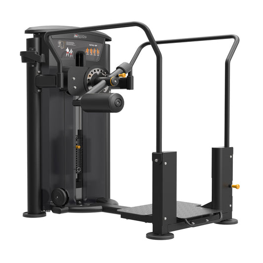 Impulse Fitness Kickmaschine, Multi Hip, Hüftpendel, IT9509, Total Hip, 90kg Gewichtsblock, Black Edition