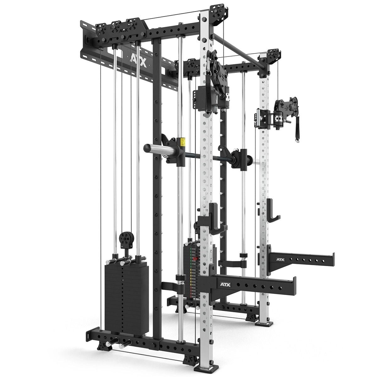 ATX Rack-Zugstation mit Multipresse zur Wandbefestigung
