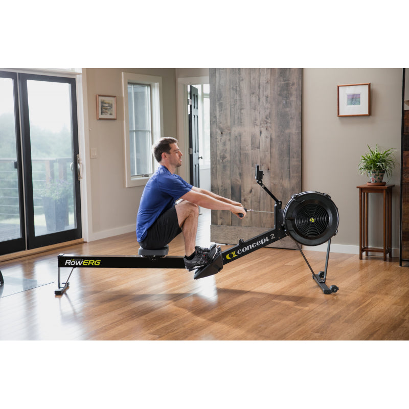 Concept2 Rudergerät RowErg mit Standardbeinen und PM5 Monitor - Farbe Schwarz - NEU