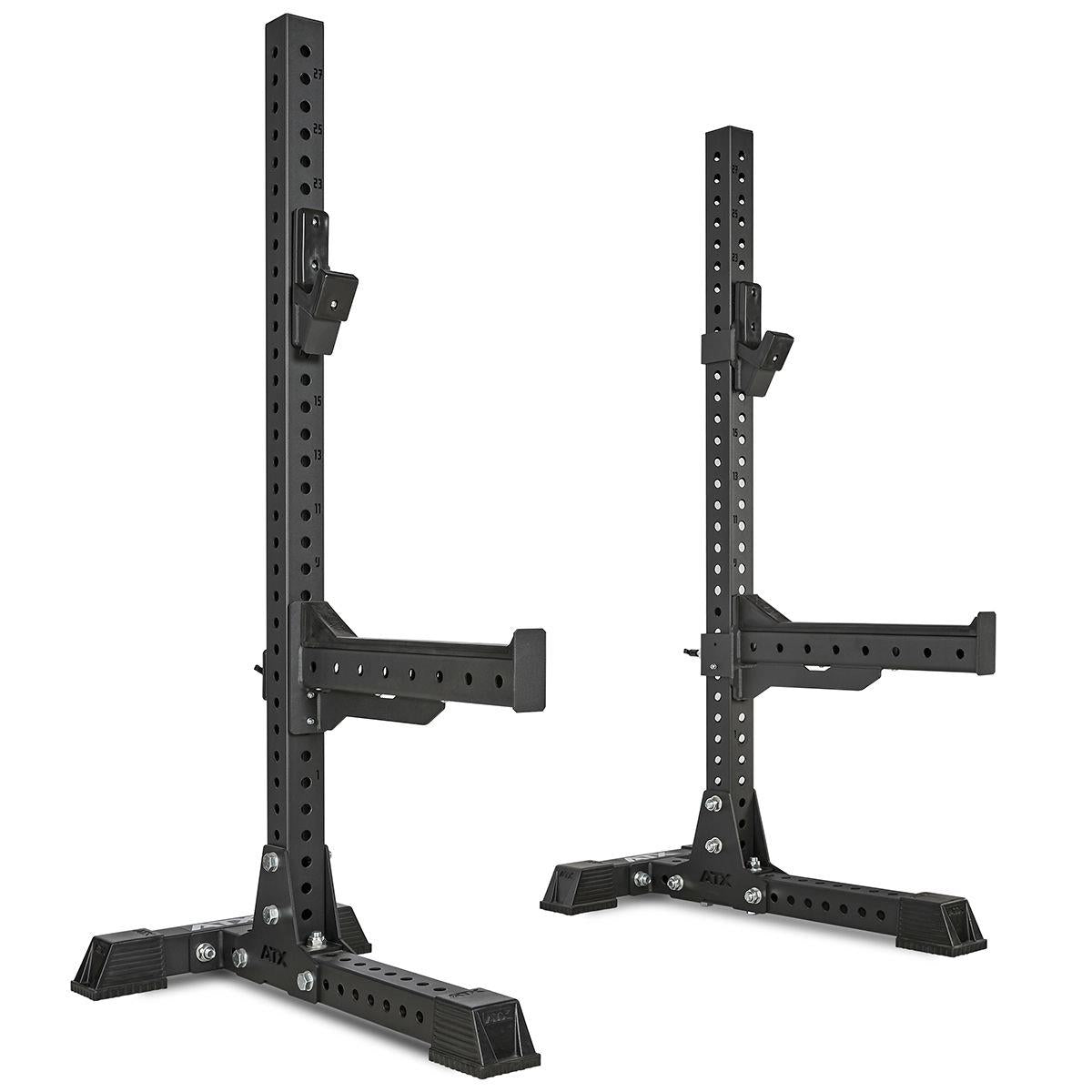 ATX Free Stands - massives Hantel Rack freistehend inkl. J-Hooks und Safety Spotter Arms