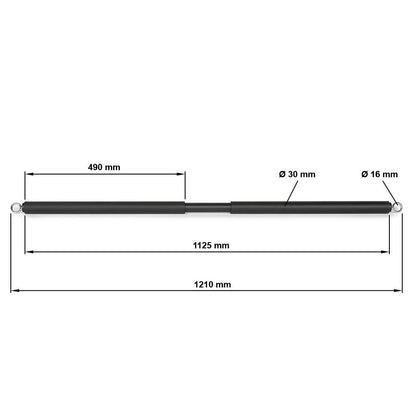 Universal Cross Bar with eyelets