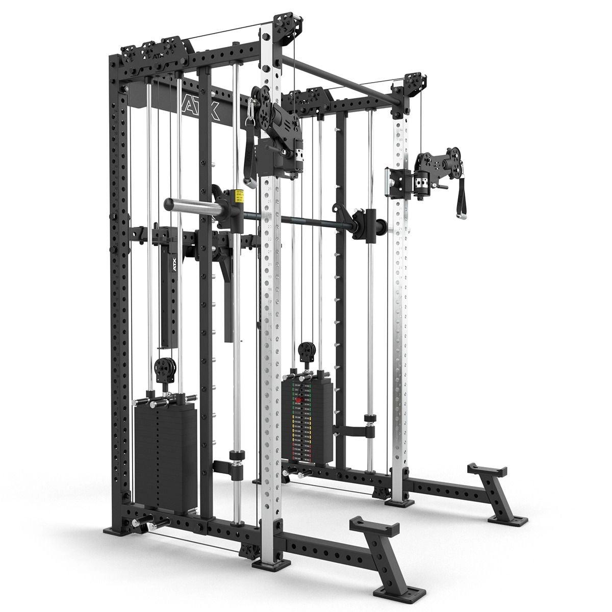 ATX Rack-Zugstation mit Multipresse - Freistehend