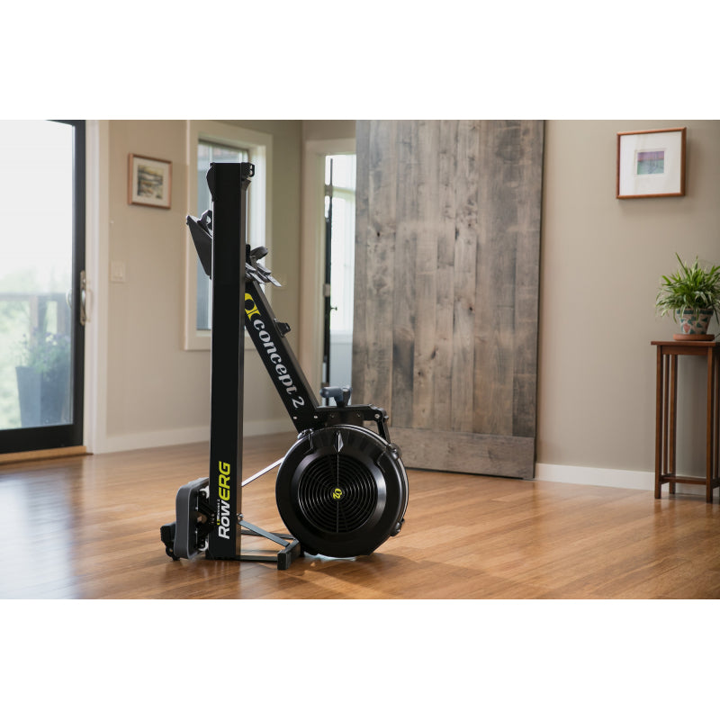 Concept2 Rudergerät RowErg mit Standardbeinen und PM5 Monitor - Farbe Schwarz - NEU