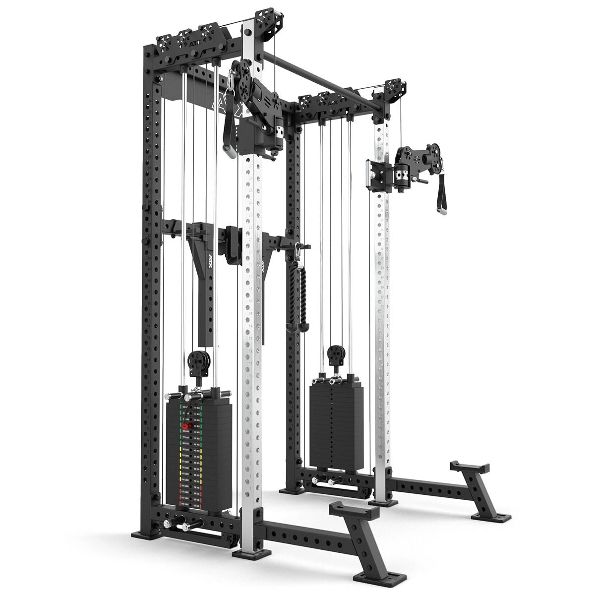 ATX Cable Half Rack with 2 x 90 kg Stack Weights