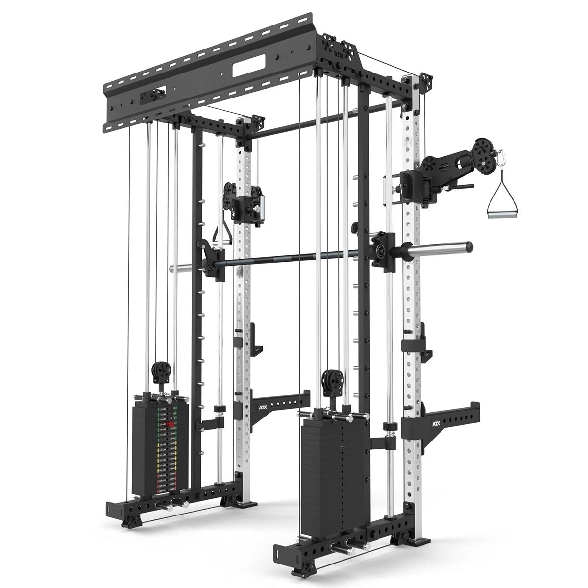 ATX Rack-Zugstation mit Multipresse zur Wandbefestigung