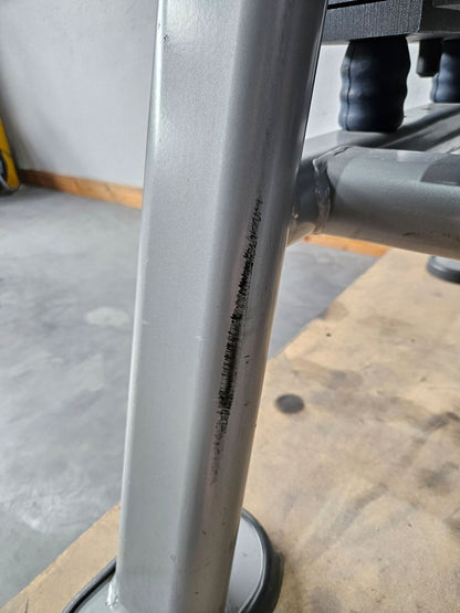 Panatta 5 Station Tower with Cable Crossover - Jungle Machine + Cable Station with Connection Bar - 5 Stack Multi Function Tower, frame color silver, used - tested condition