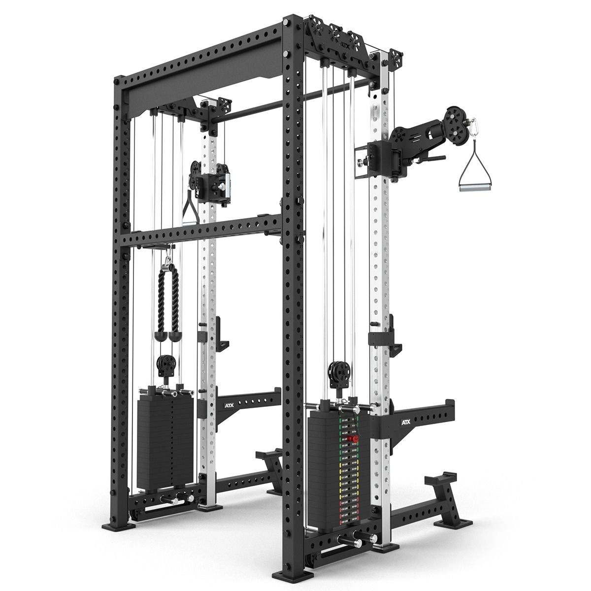 ATX Cable Half Rack with 2 x 90 kg Stack Weights