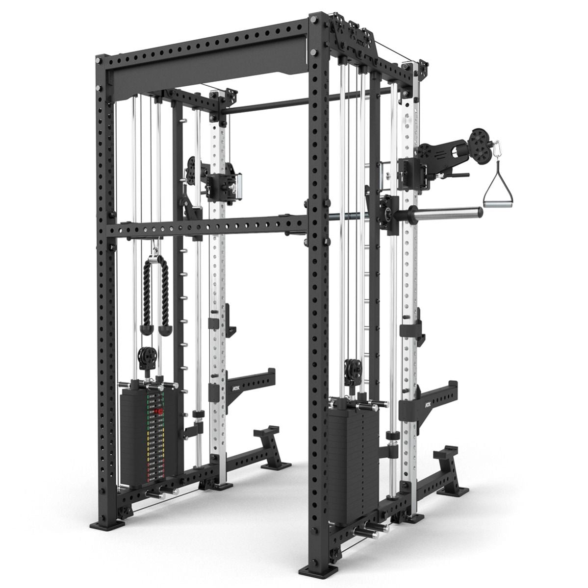 ATX Rack-Zugstation mit Multipresse - Freistehend