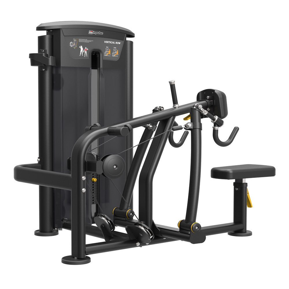 Impulse Fitness Rowing Machine, IT9519, Row, 90kg Weight Stack, Black Edition