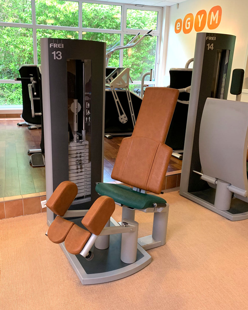 Frei Genius Eco, 16 Kraftgeräte im Set, MPG, KGG, MED Zulassung, Medical Physio Serie, Silber, gebraucht - überholter Zustand