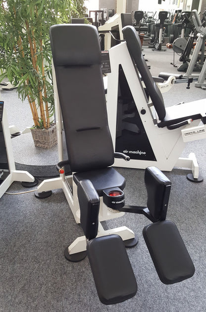 Air Machine Circuit, 14 fitness devices with resistance via air pressure including compressor, similar to hydraulics, used at a special price