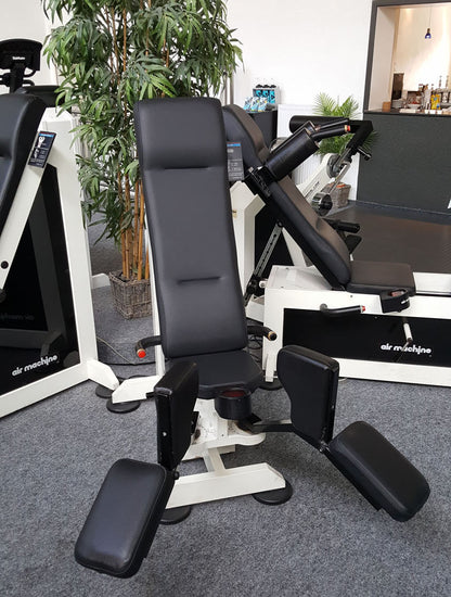 Air Machine Circuit, 14 fitness devices with resistance via air pressure including compressor, similar to hydraulics, used at a special price