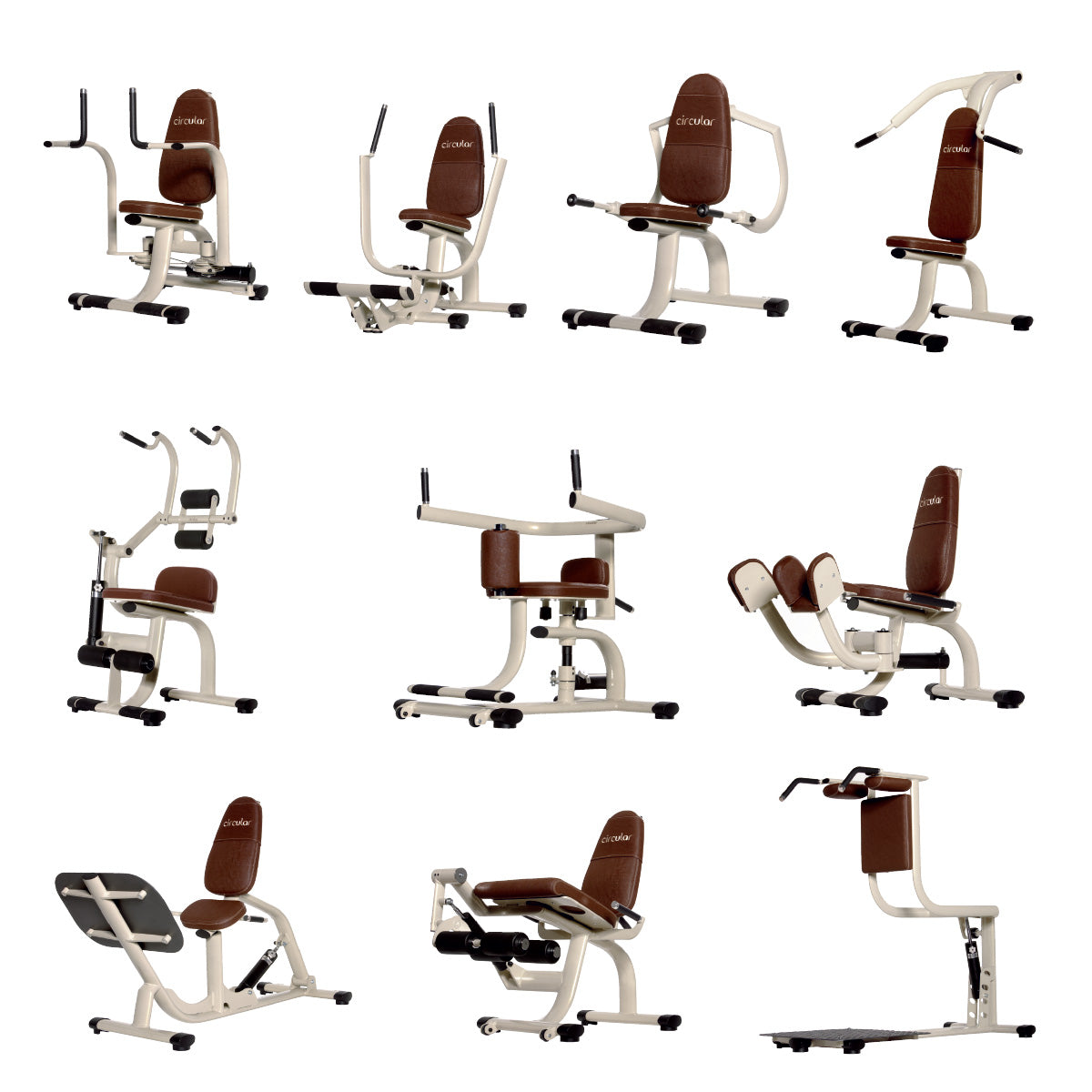 Gym 80 Circular Zirkel, 10 Geräte, gebraucht