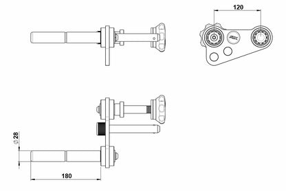ATX Power Handle - für Jammer-Arms / Hebelarme