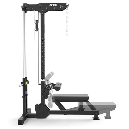 ATX Lat Pulldown and Seated Row for Plate Weights
