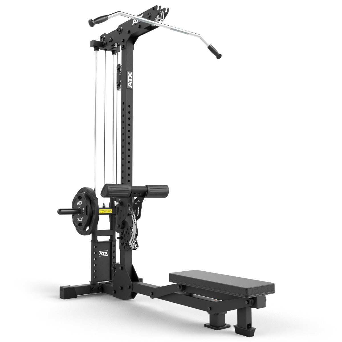 ATX Lat Pulldown and Seated Row for Plate Weights