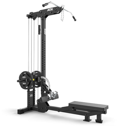 ATX Lat Pulldown and Seated Row for Plate Weights